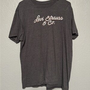 Levi's Dark Gray Short Sleeve Tee